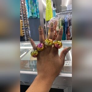 NWT MAM holographic ring